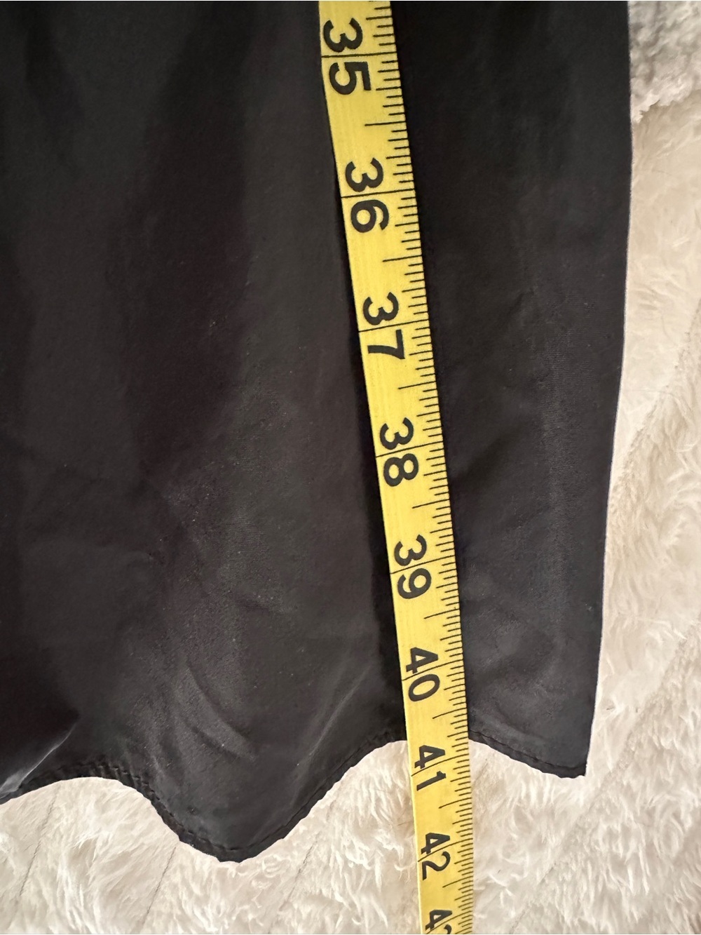 ZARA Black Button Top Tiered Black Midi Flowy Short Sleeved Dress - Picture 5 of 5